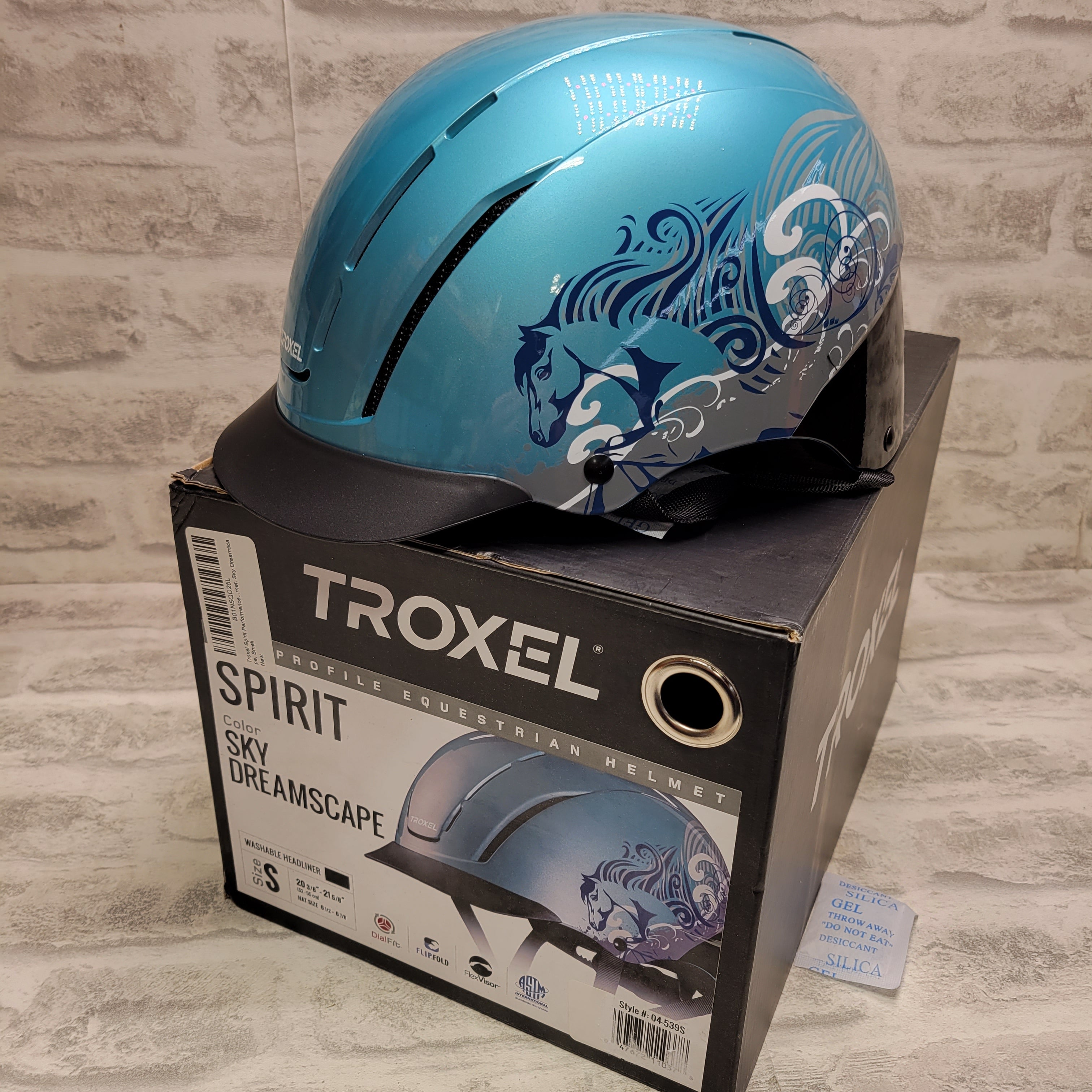 Troxel Spirit Performance Helmet, Sky Dreamscape, Small (7672056807662)